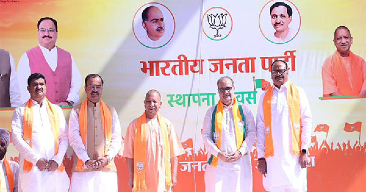 UP: CM Yogi congratulates party workers on BJP's 44th Foundation Day